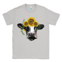 Moon Dust holstein cow with sunflower Classic Tee - BarkalooDesign