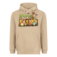 Mushroom Happy Easter Heavyweight Hoodie - LillyAllenDesigns