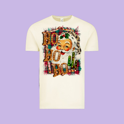 Christmas Ho Ho Ho Vintage Tee Designed By Bettercallsaul