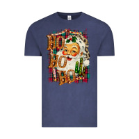 Vintage Denim Christmas Ho Ho Ho Vintage Tee - Bettercallsaul