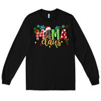 Black mama claus Long Sleeve Tee - texasbilliewilder