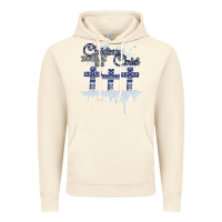 Vintage Artic Christmas Christ Begins With Vintage Hoodie - Bettercallsaul