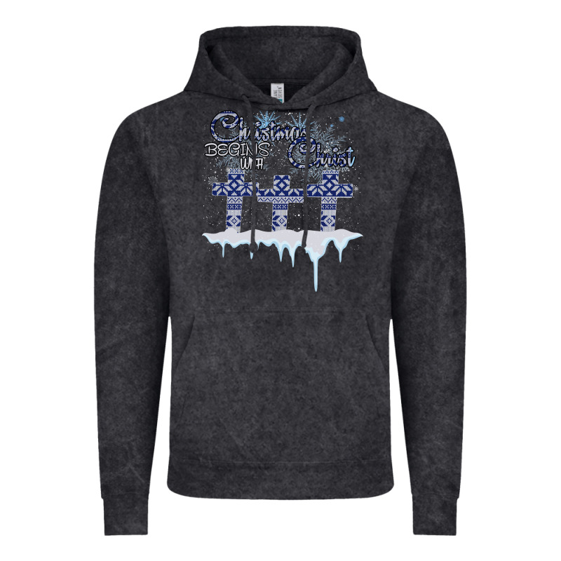 Christmas Christ Begins With Vintage Hoodie by Bettercallsaul | Teevron
