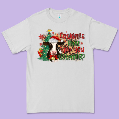 Cowbells Ring Are You Listening Premium Tee Designed By Maliassmallbusiness