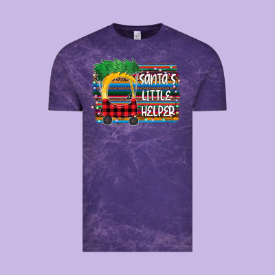 Santa Little Helper Vintage Tee Designed By Bettercallsaul