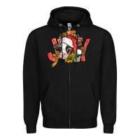 Black joy christmas with cow bbs Zipper Hoodie - BundleAndBundleShop