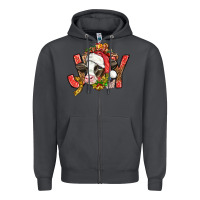 Smoke joy christmas with cow bbs Zipper Hoodie - BundleAndBundleShop
