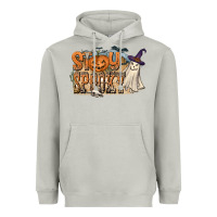 Moon Dust Stay Spooky Heavyweight Hoodie - CowhideDigitalArt