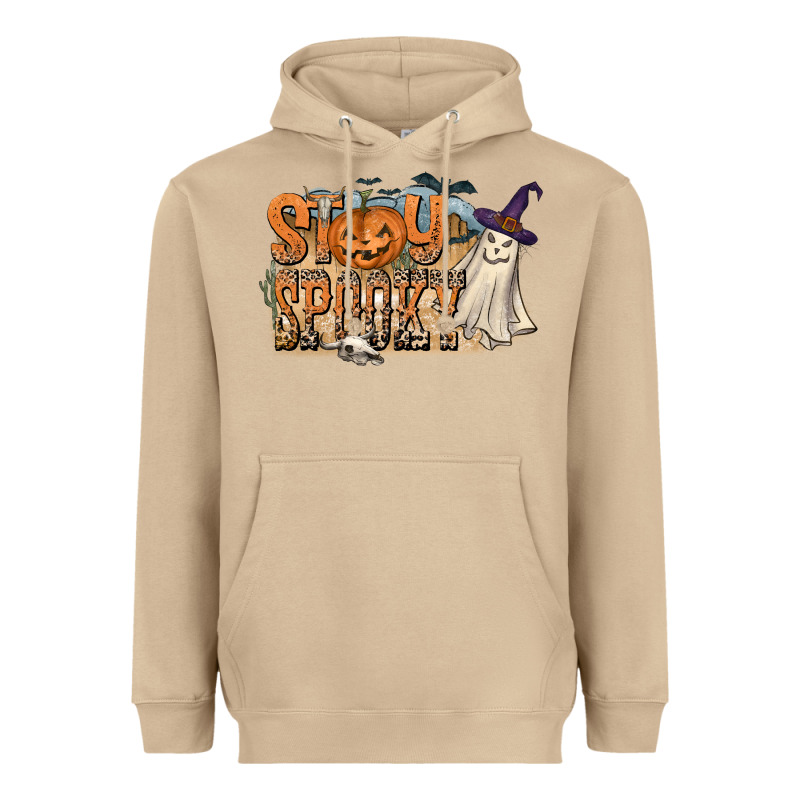 Stay Spooky Heavyweight Hoodie by CowhideDigitalArt | Teevron