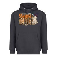 Smoke Stay Spooky Heavyweight Hoodie - CowhideDigitalArt