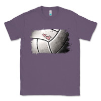 Lavender Volleyball Brushstroke Classic Tee - RanaPortraitStore