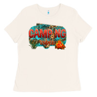 Bone camping vibes Ladies Tee - NancyCooperArtShop