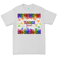 Dove Grey teacher fuel Premium Tee - NancyCooperArtShop