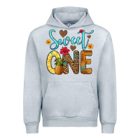 Heather Grey sweet one pineapple Urban Hoodie - Artiststas