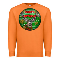 Carrot mule buck deer head christmas Premium Sweatshirt - LillyAllenDesigns