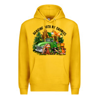 Lemon St. Patricks Day hanging with my gnomies Premium Hoodie - FaDigitalArtStudio