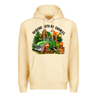 Pina Colada St. Patricks Day hanging with my gnomies Premium Hoodie - FaDigitalArtStudio