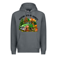 Rock St. Patricks Day hanging with my gnomies Premium Hoodie - FaDigitalArtStudio