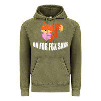 Vintage Olive Oh, For Fox Sake Vintage Hoodie - Bettercallsaul