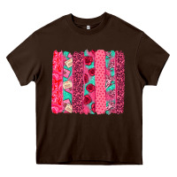 Chocolate Brown valentines day brushstroke Heavy Core Tee - NancyCooperArtShop