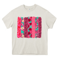 Cream valentines day brushstroke Heavy Core Tee - NancyCooperArtShop