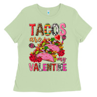 Matcha tacos are my valentine Ladies Tee - NancyCooperArtShop
