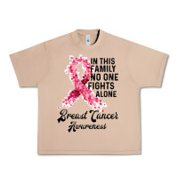 Burro in this family fights alone breast cancer awareness Urban Heavy Tee - Bettercallsaul