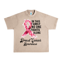 French Oak in this family fights alone breast cancer awareness Urban Heavy Tee - Bettercallsaul