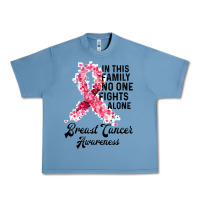 Pebble Blue in this family fights alone breast cancer awareness Urban Heavy Tee - Bettercallsaul