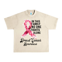 Sandshell in this family fights alone breast cancer awareness Urban Heavy Tee - Bettercallsaul