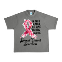 Tornado in this family fights alone breast cancer awareness Urban Heavy Tee - Bettercallsaul