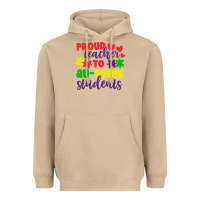 Mushroom proud teacher to ausome students Heavyweight Hoodie - CowhideDigitalArt