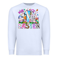 White My 1st Easter Premium Sweatshirt - CowhideDigitalArt