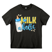 Asphalt milkaholic boys Heavy Core Tee - NancyCooperArtShop