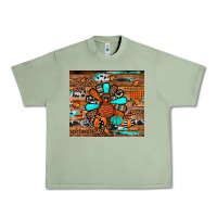 Oil Green turkey Urban Heavy Tee - JahusDesignShop