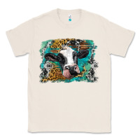 Natural holstein cow leopard and western background Classic Tee - BarkalooDesign