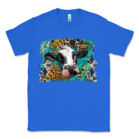 True Royal holstein cow leopard and western background Classic Tee - BarkalooDesign
