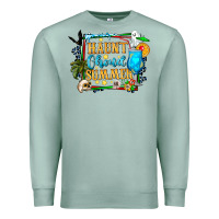 Seafoam name spooky summer vibes Premium Sweatshirt - CowhideDigitalArt