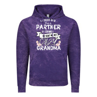 Cloud Purple I Asked God For a Partner In Crime He Sent Me My Crazy Grandma Vintage Hoodie - Bettercallsaul
