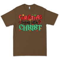 Cacao christmas begins with christ Premium Tee - MaliasSmallBusiness