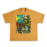 Peanut Butter wild and free cowgirl boots Urban Heavy Tee - RanaPortraitStore