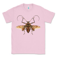 Bubblegum Pink acrocinus beetle with wings Classic Tee - LillyAllenDesigns