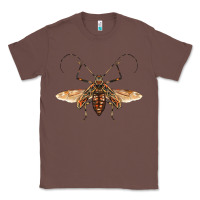 Chestnut acrocinus beetle with wings Classic Tee - LillyAllenDesigns