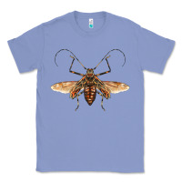 Colony Blue acrocinus beetle with wings Classic Tee - LillyAllenDesigns