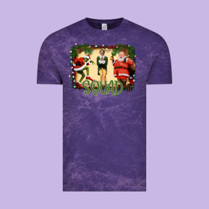 Christmas Friends Squad Vintage Tee Designed By Bettercallsaul