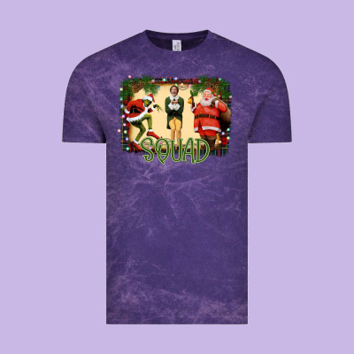 Christmas Friends Squad Vintage Tee Designed By Bettercallsaul