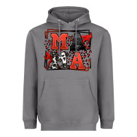 Storm Wrestling mama red and black Heavyweight Hoodie - LillyAllenDesigns