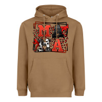 Toasted Coconut Wrestling mama red and black Heavyweight Hoodie - LillyAllenDesigns