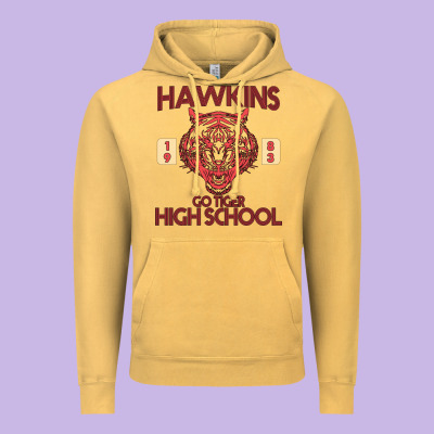 Go Tiger High School Vintage Hoodie Designed By Bettercallsaul