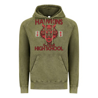 Vintage Olive Go Tiger High School Vintage Hoodie - Bettercallsaul